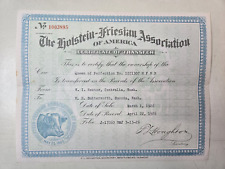 1926 holstein friesian for sale  Centralia