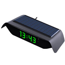 Termômetro de relógio digital solar para carro painel display LCD comprar usado  Enviando para Brazil