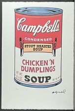 ANDY WARHOL * Campbells Chicken´n Dumpl.. * signed lithograph * limited # 92/100 comprar usado  Enviando para Brazil