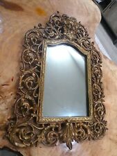 gold framed wall mirrors for sale  Benton