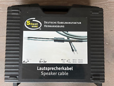 Silent wire lautsprecherkabel gebraucht kaufen  Schmachtendorf,-Holten