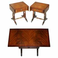 Pair flamed mahognay for sale  PULBOROUGH