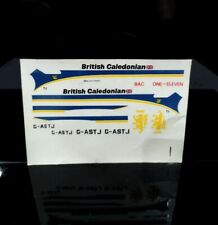 Airfix 03178 1/144 scale British Caledonian BAC 1-11 Air Spare Decals Transfers for sale  LONDON