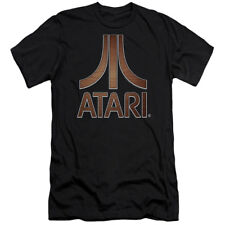 Usado, Camiseta Atari Premium de Lona Clássica Logotipo Emblema de Madeira Preta comprar usado  Enviando para Brazil