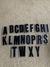 marquee sign letters for sale  Brockport