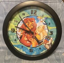 wall lion king clock disney for sale  Sand Springs