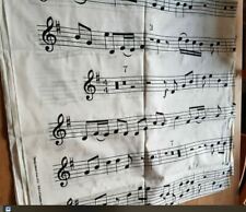 Musical note material for sale  UK