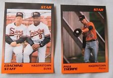 1989 Star Hagerstown Suns cartão esportivo de beisebol escolha um comprar usado  Enviando para Brazil