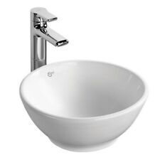 Round Bathroom Sink Vessel Basin Modern Ideal Standard Counter Top Ceramic for sale  Shipping to South Africa