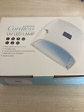 Rechargeable Cordless UV LED Nail Lamp Hard Soft Gel Low High Temp for sale  Shipping to South Africa