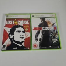 Paquete de manuales de videojuegos Just Cause 1 y 2 para Xbox 360 PAL segunda mano  Embacar hacia Mexico