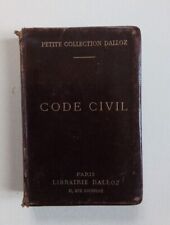 Code civil 1915 d'occasion  Thonon-les-Bains