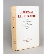 Leautaud journal littéraire. d'occasion  Paris VIII