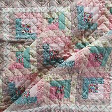 Patchwork lap quilt for sale  PERTH