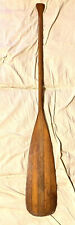 Vintage Smokers Brand  60" Wooden Paddle Oar for Canoe Kayak Lake Cabin Decor for sale  Newport