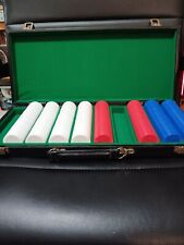 Poker chips case for sale  Linden
