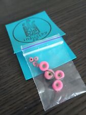 IndustryFB recycled fingerboard wheels Pink/black 99a street (dudeguy sadood) for sale  Shipping to South Africa