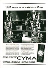 1950 cyma antique d'occasion  Expédié en Belgium