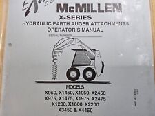 hydraulic auger mcmillen for sale  Womelsdorf