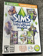 The Sims 3 Starter Pack Windows PC Mac DVD-ROM 3 videogames em 1 com discos quase perfeitos!! comprar usado  Enviando para Brazil
