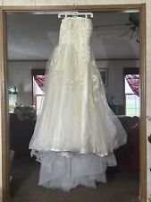 Wedding dress size for sale  Wakeman