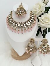 Indian jewellery pink for sale  WALSALL