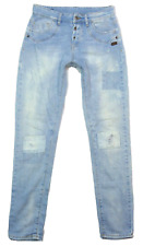 GANG Georgina Deep Crotch Boyfriend Jeans Spodnie Niebieskie rozm. W27 Denim 27 cali Damskie, używany na sprzedaż  PL