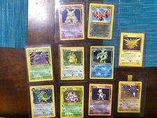 Vintage pokemon binder collection WOTC holo Card Lot Swirl Dragonite Zapdos Muk for sale  Shipping to South Africa