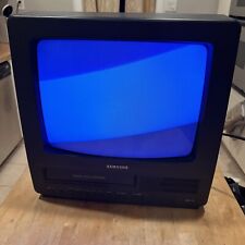 Retro Gaming Samsung CXB1312 13" CRT TV VCR Combo TESTED WORKS No Remote, used for sale  Shipping to South Africa