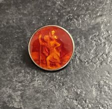 Vintage orange enamel for sale  SOUTHSEA