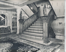 Union castle Line RMS Winchester Castle staircase c.1930 Harland Wolff Belfast, used for sale  Shipping to South Africa