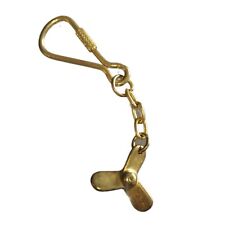 Golden brass carabiner d'occasion  Expédié en Belgium