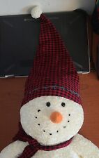 Plush snowman christmas for sale  Walkerton