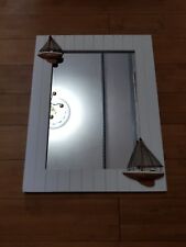 Nautical wooden mirror for sale  Shipping to Ireland