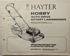 Hayter hobby auto for sale  BOURNEMOUTH