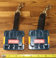 Used, Qty(2) - RYOBI 18V One+ P920 Lanyard Holder Clip Belt Hanger Strap 200292002 for sale  Shipping to South Africa