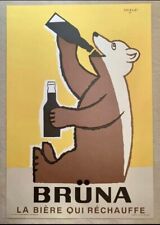 Bruna beer poster d'occasion  Expédié en Belgium