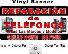 Letrero de reparación de teléfono celular español Reparación de teléfonos celulares, elección de tallas segunda mano  Embacar hacia Argentina