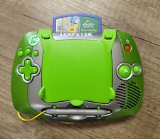 Used, Green Leapfrog Leapster Learning System Model 20200 w/ Sponge Bob Game for sale  Shipping to South Africa
