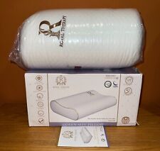 Travesseiro de espuma com memória Royal Therapy Queen, contorno ortopédico, cervical para pescoço, usado comprar usado  Enviando para Brazil
