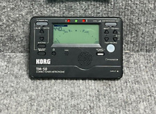 Sintonizador combo Korg Metronome TM-50 solamente, en color negro sin batería segunda mano  Embacar hacia Argentina