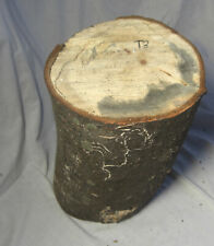 Spalted Horse Chestnut Wood Log Blank Crafts Woodwork Raw Untreated T3 for sale  Shipping to South Africa