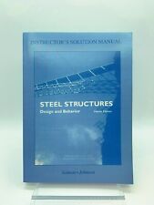 Manual de Instrutores para Estruturas de Aço Salmon Johnson Engineering Book 4ª Ed., usado comprar usado  Enviando para Brazil
