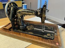 Antique Vintage Frister & Rossmann Sewing Machine With Locking Case. C. 1907-14, used for sale  Shipping to South Africa