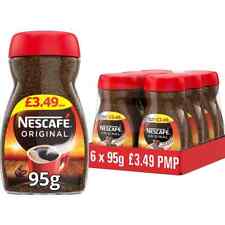 Nescafe Original Instant Coffee PMP £3.49 6 x 95g for sale  Shipping to South Africa