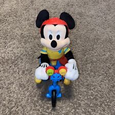 Disney Mickey Mouse en Triciclo Juguete A Batería Sonido Hablante ¡Peluche FUNCIONA! segunda mano  Embacar hacia Argentina