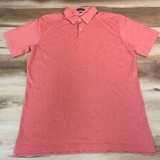Peter Millar Polo Shirt Mens Large Short Sleeve Ace Jersey Crown Crafted for sale  Shipping to South Africa