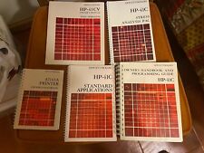 Lot manuals hewlett for sale  Salinas