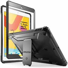 iPad 10.2 2021/2020/2019 Tablet Case  [w/Kickstand] Armor Heavy Duty Cover Black for sale  Shipping to South Africa