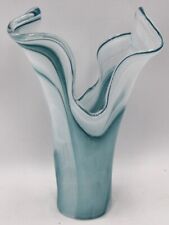 vintage large glass vase for sale  LEEDS
